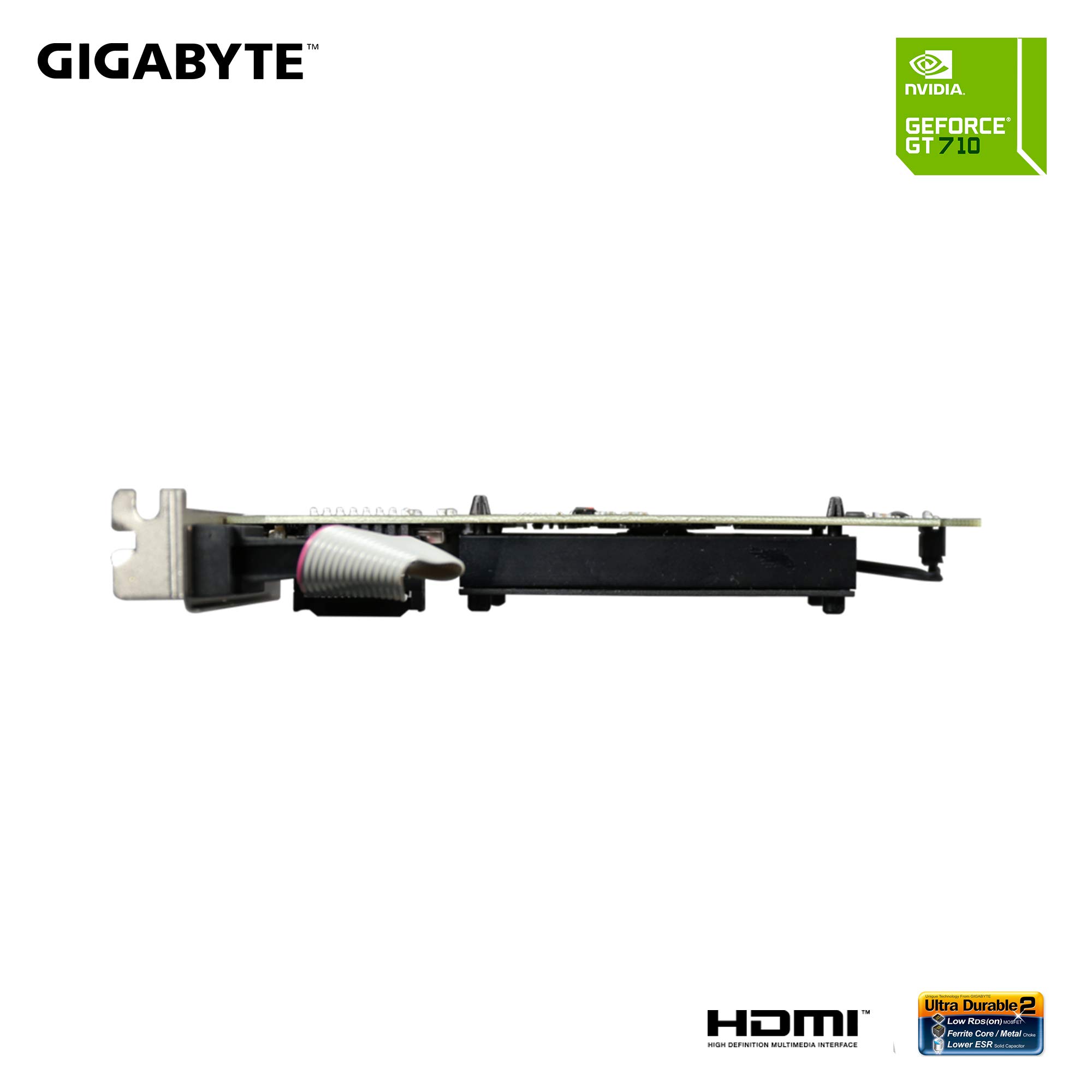 GIGABYTE 2GB RAM DDR3 SDRAM Video Graphics Cards GV-N710D3-2GL REV2.0 4 GIGABYTE 2GB RAM DDR3 SDRAM Video Graphics Cards GV-N710D3-2GL REV2.0