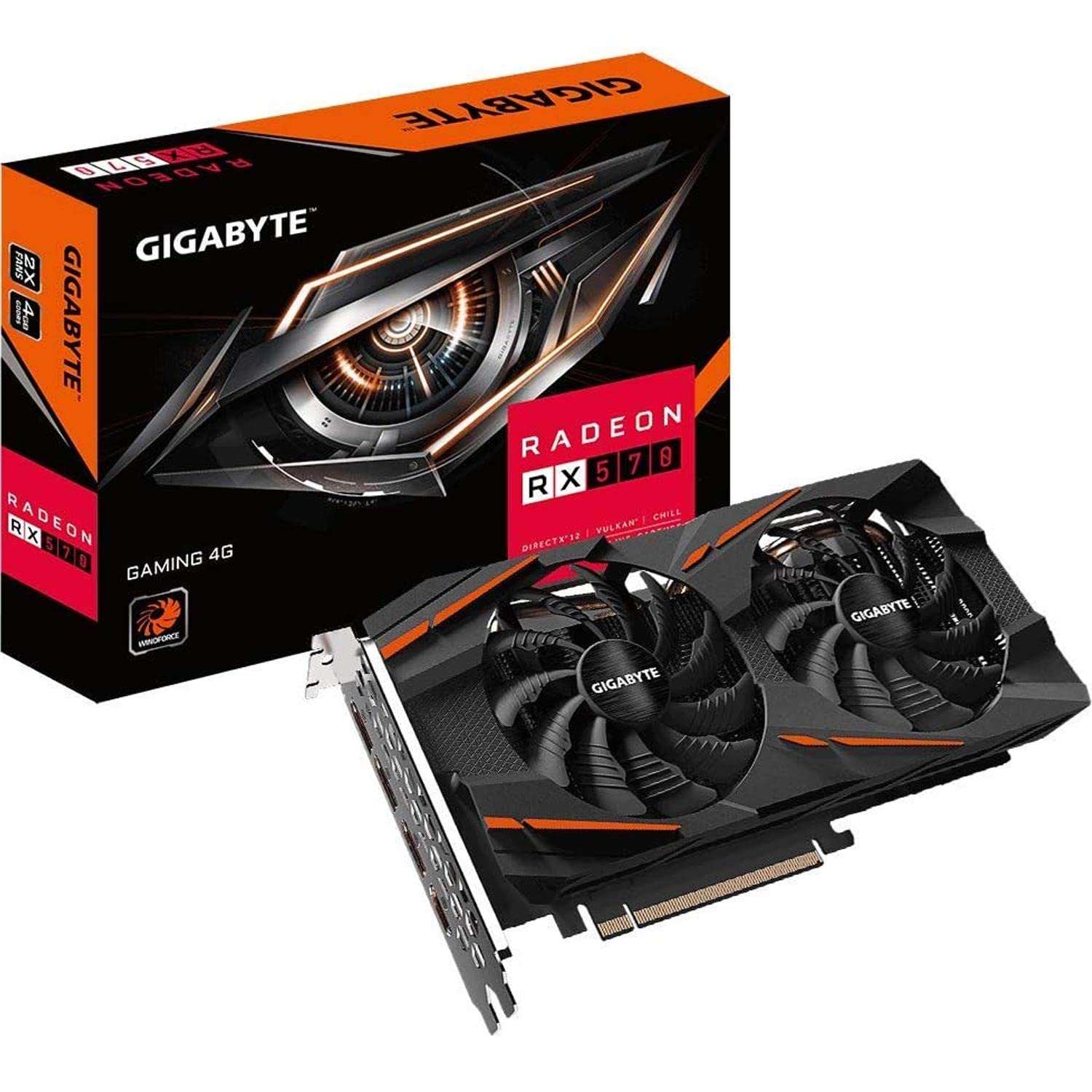 Gigabyte Radeon RX 570 Gaming 4GB Graphic Cards GV-RX570GAMING-4GD