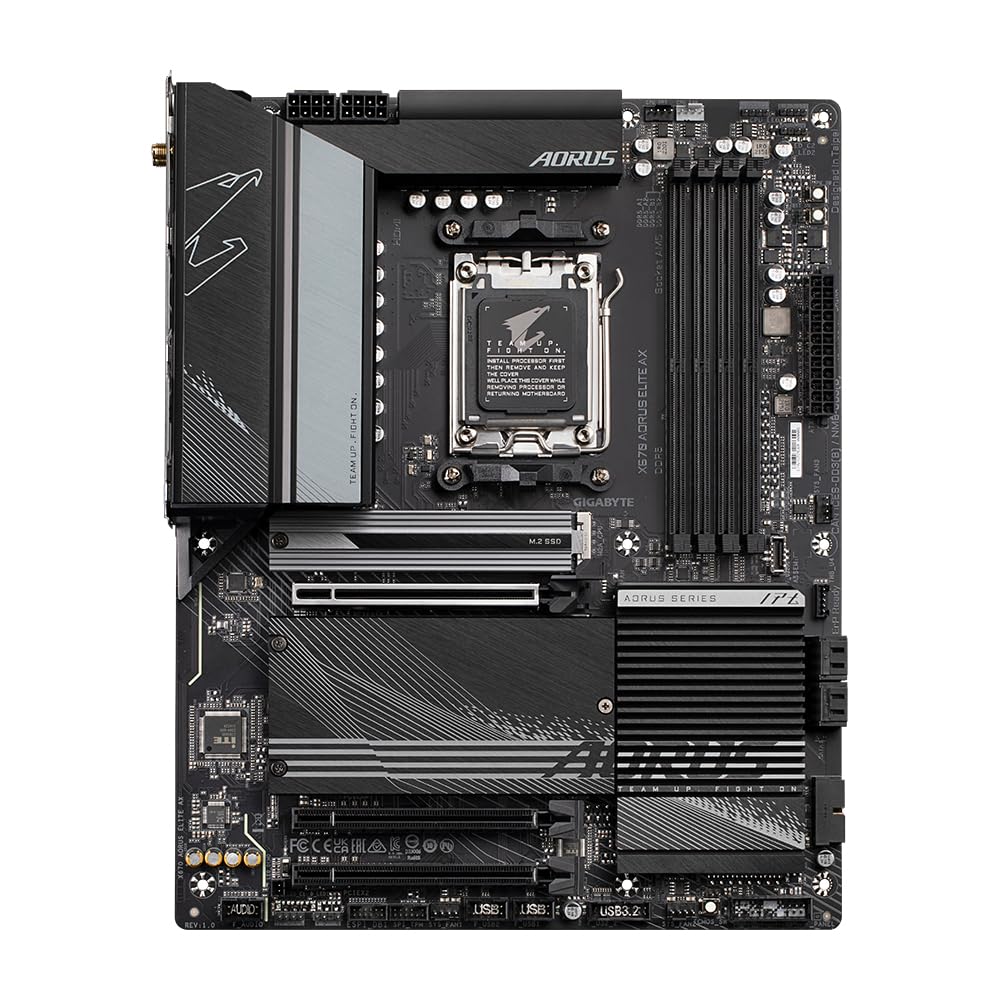 Gigabyte AORUS Elite AX AMD X670 Socket AM5 ATX DDR5 Motherboard