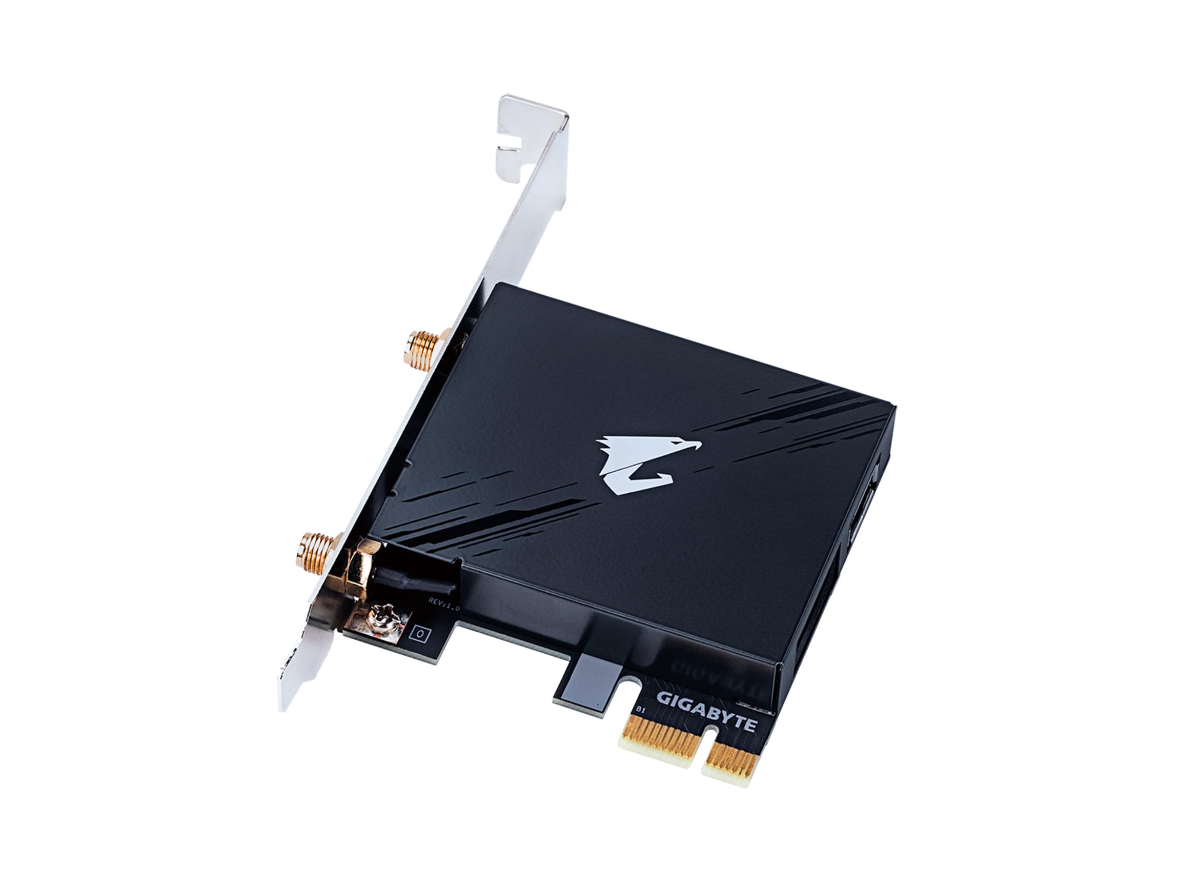 GIGABYTE WiFi 7 GC-WIFI7 (802.11/ Tri-Band WiFi/Bluetooth 5.3/ 4K-QAM/PCIe Expansion Card)
